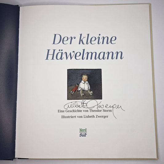 Signiertes Buch „Der kleine Häwelmann“