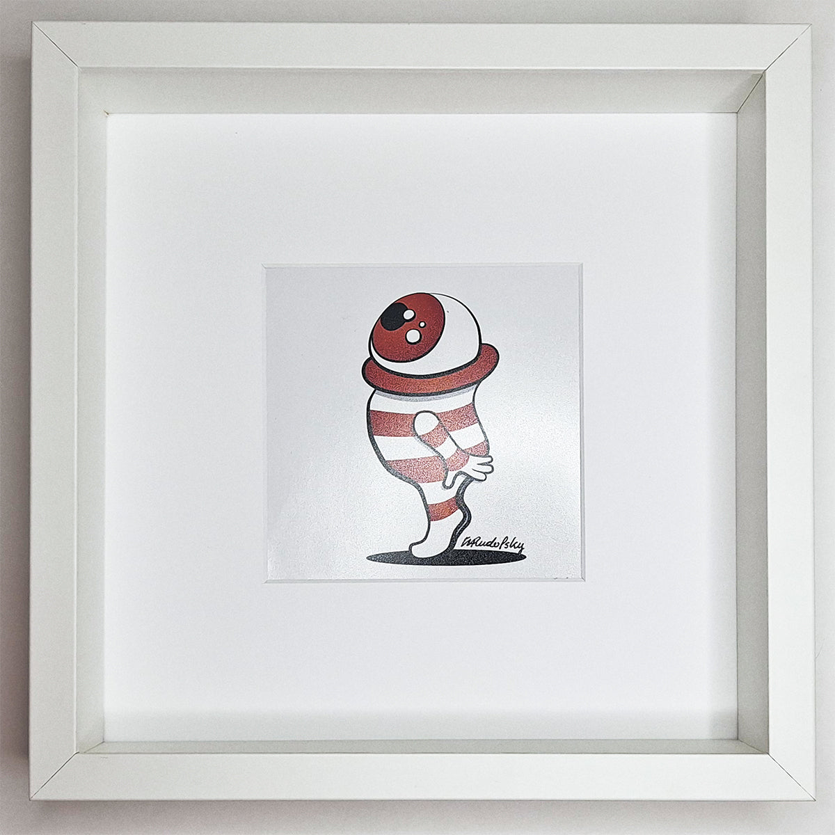Kunstdruck „Auge“ TOTALLY DARE Eva Rudofsky