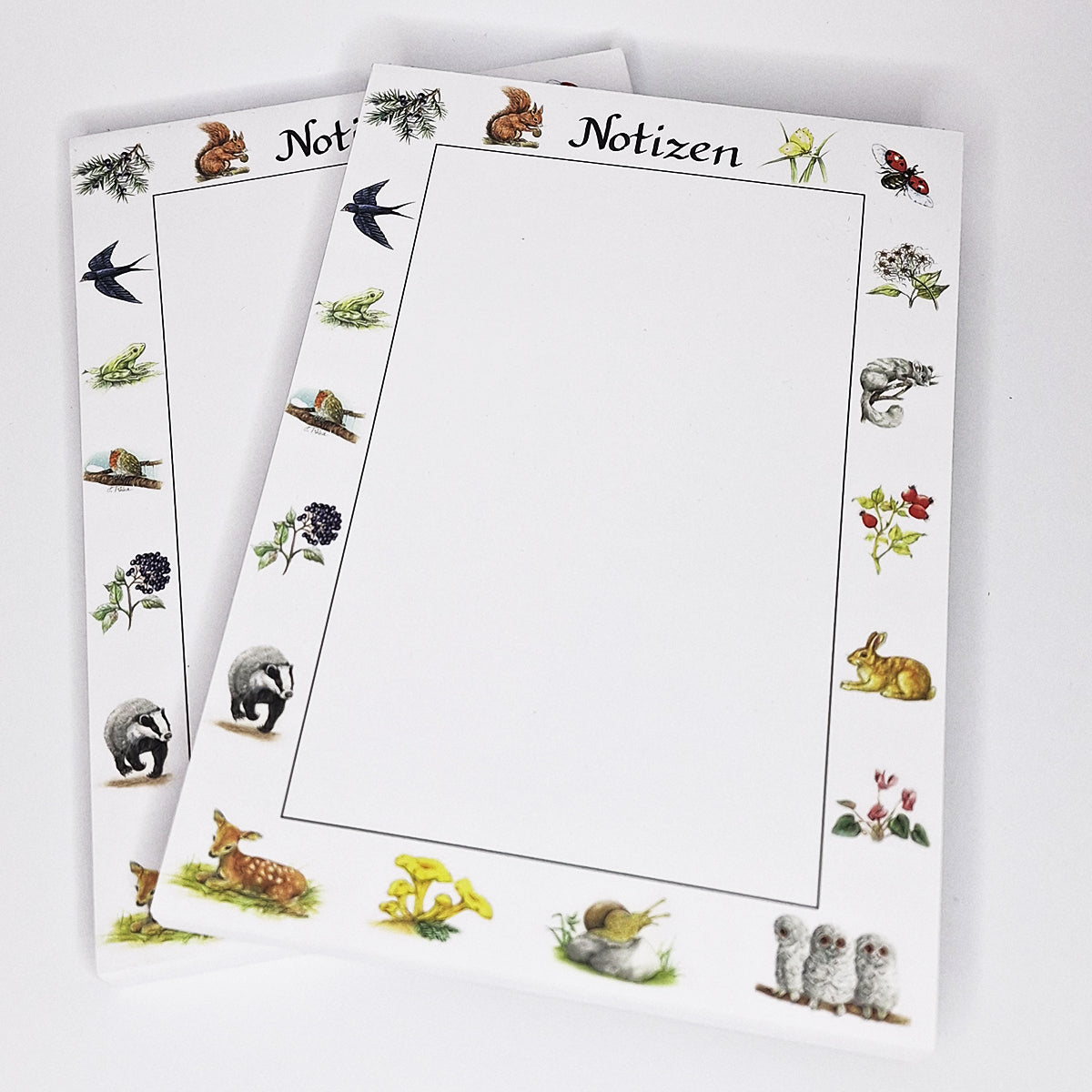 Zweierpack Block „Natur“