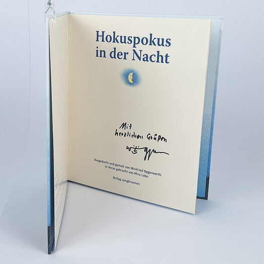 Signiertes Buch "Hokuspokus in der Nacht"