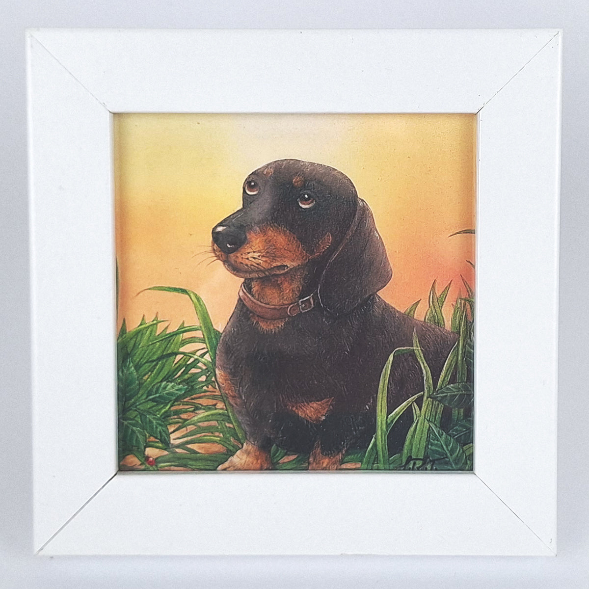 Kunstdruck "Mini-Dackel"