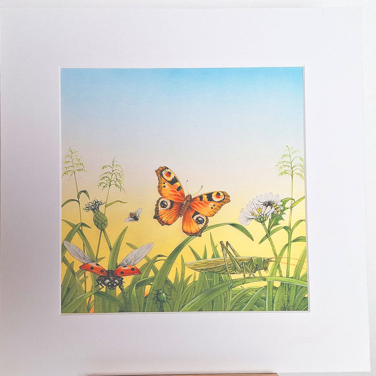 Kunstdruck "Tagpfauenauge"