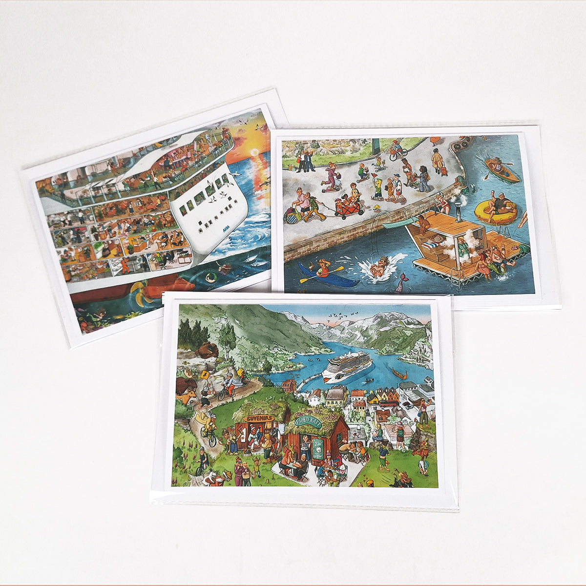 Dreierset Billets "Kreuzfahrt"