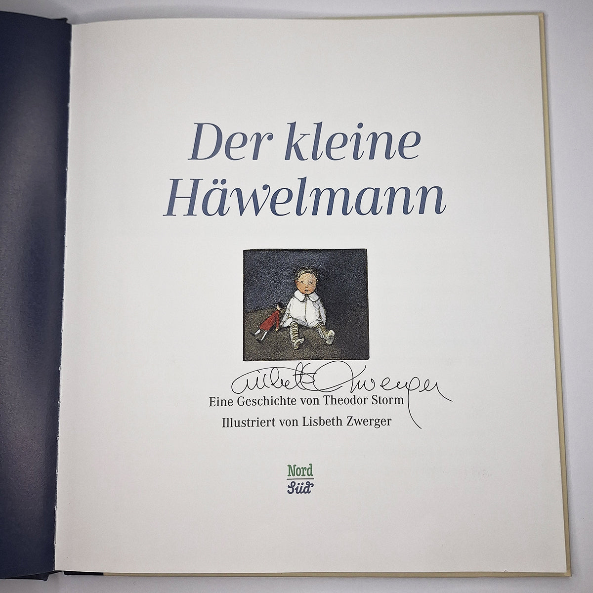 Signiertes Buch „Der kleine Häwelmann“