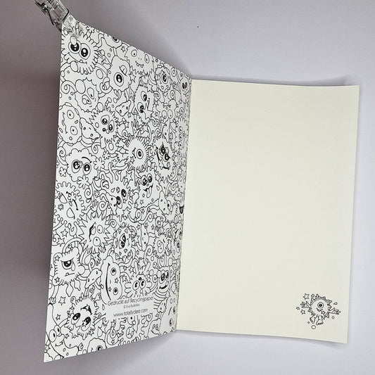 Zweierpack Notizbuch „Aliens“ TOTALLY DARE Eva Rudofsky