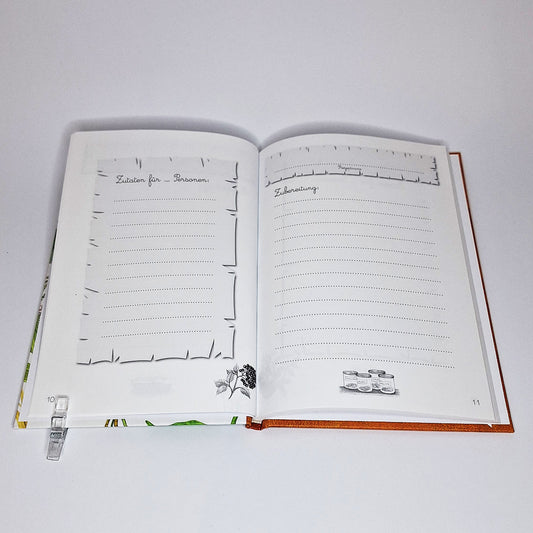 Notizbuch „Meine Rezepte“