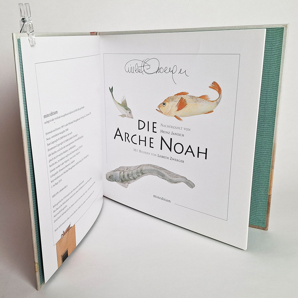 Signiertes Buch "Arche Noah"