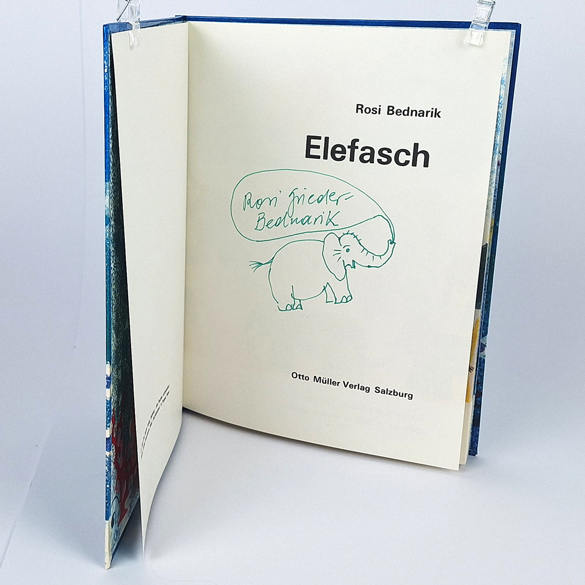 Signiertes Buch "Elefasch"