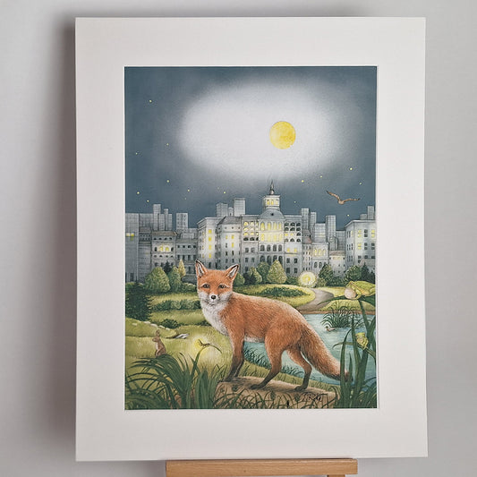 Kunstdruck "Fuchs", groß