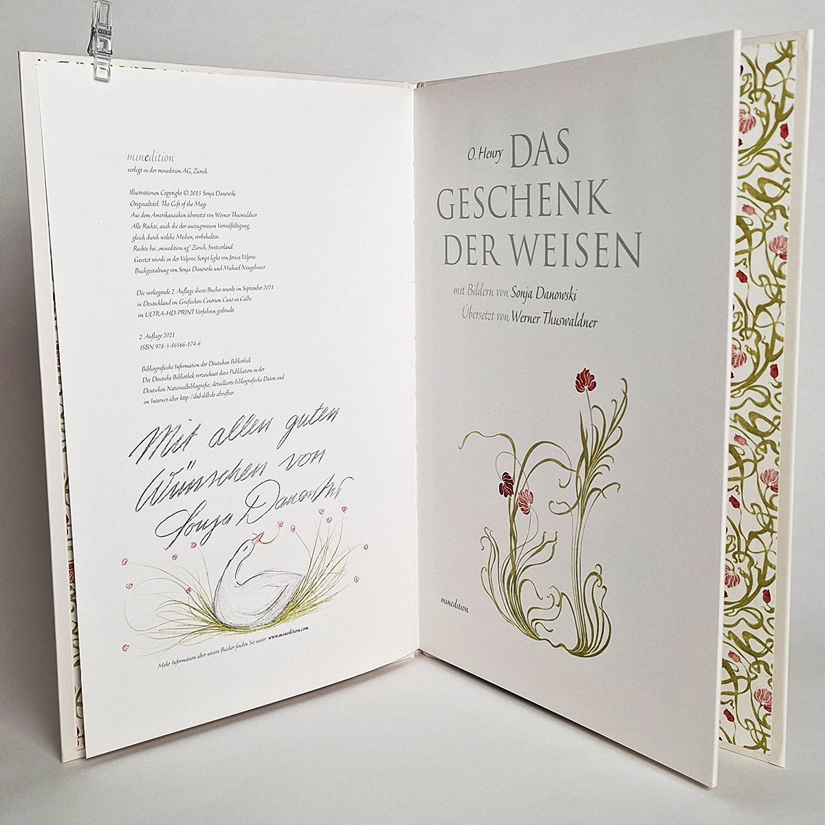 Signiertes Buch "Das Geschenk der Weisen"