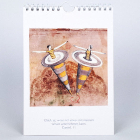 Bildkalender "Glück ist Gold"