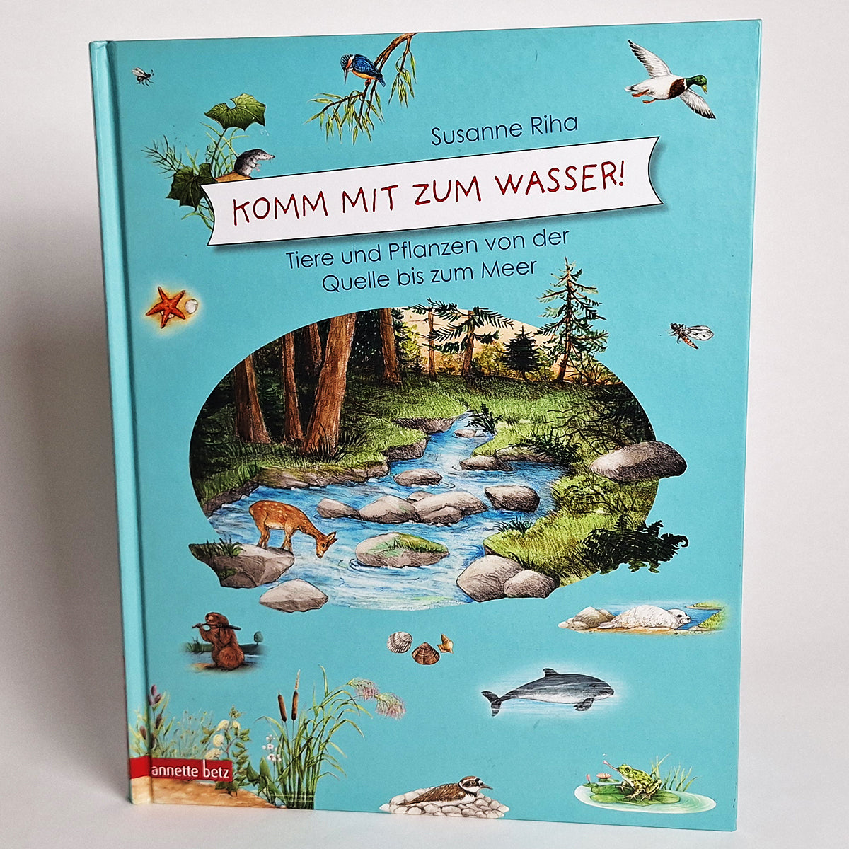 Signiertes Buch "Komm mit zum Wasser"