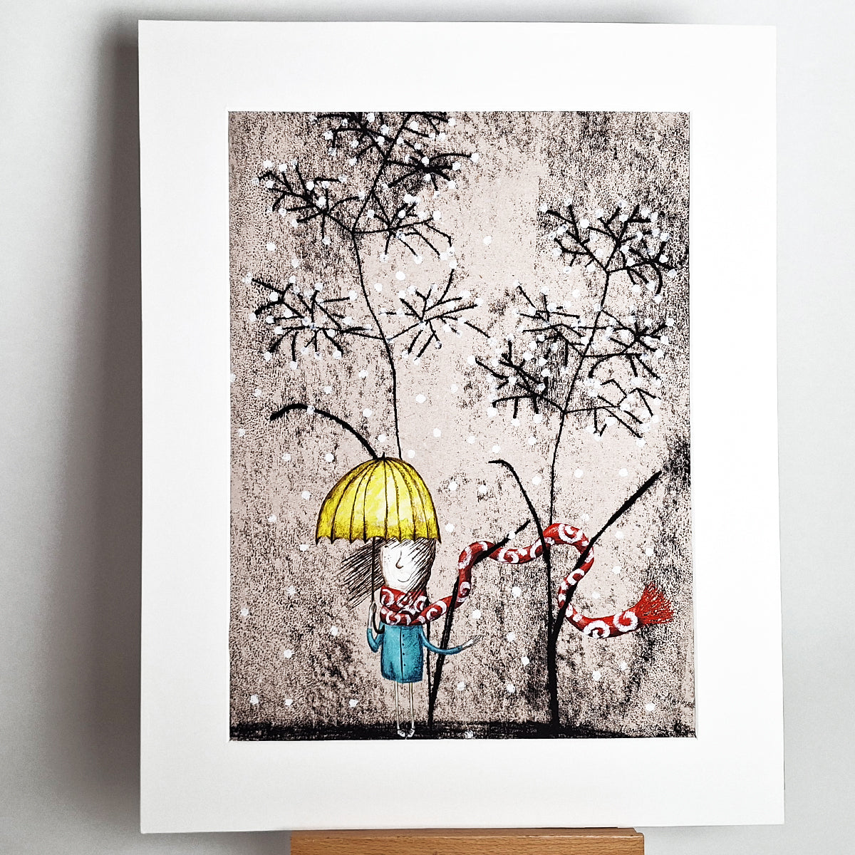 Kunstdruck "Regen", groß