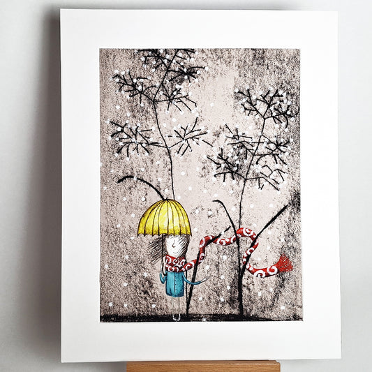 Kunstdruck "Regen", groß