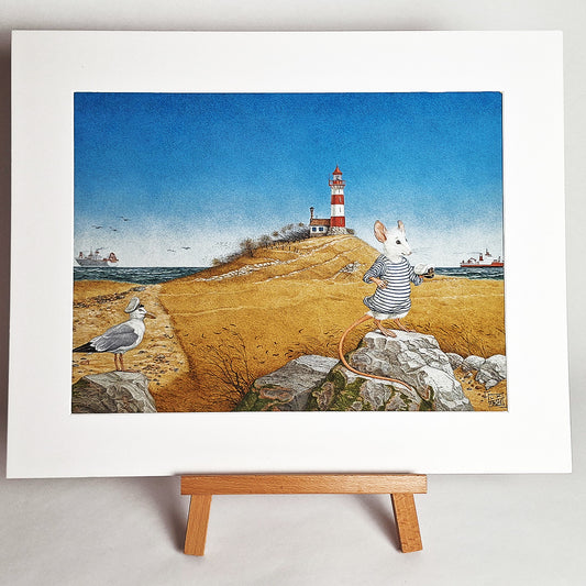 Kunstdruck "Eisbjörn", groß