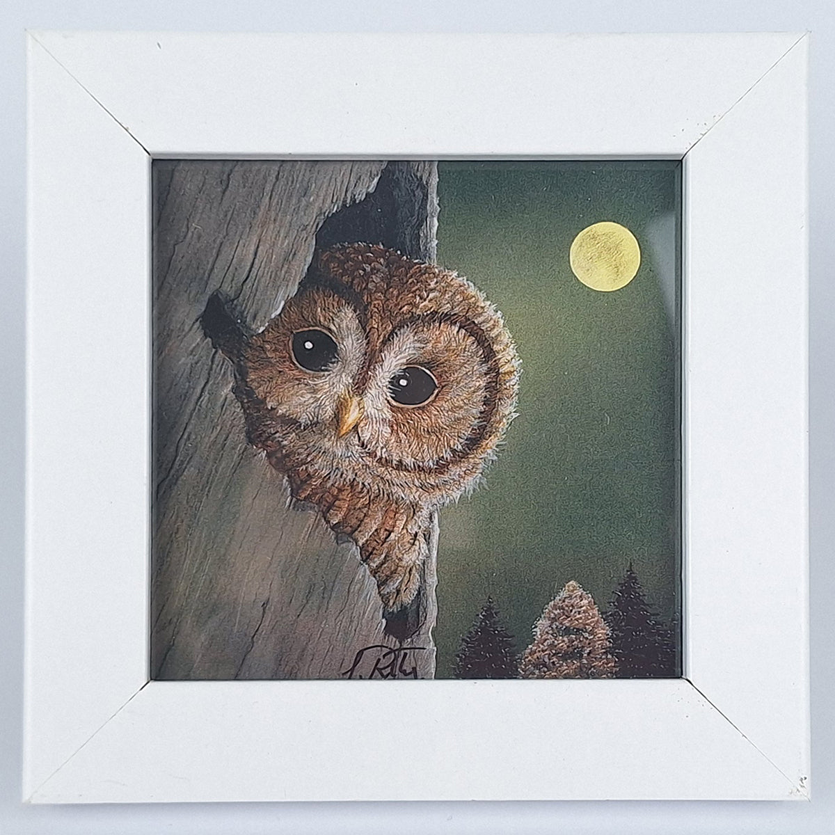 Kunstdruck "Mini-Eule"