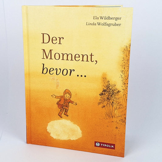 Signiertes Buch "Der Moment bevor ..."
