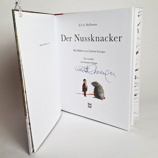 Signiertes Buch "Der Nussknacker"