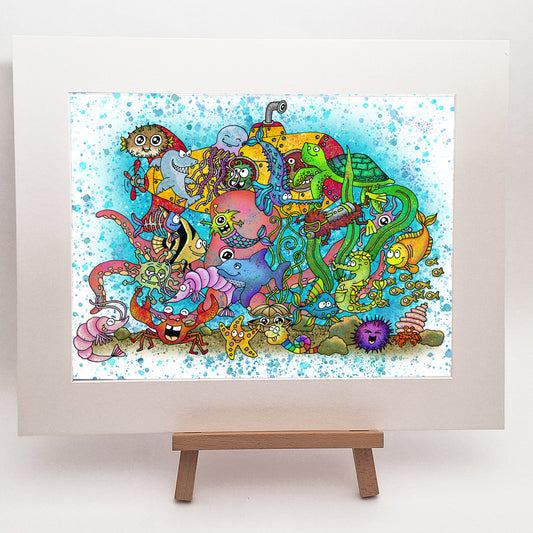 Kunstdruck "Ocean Edofskies", groß