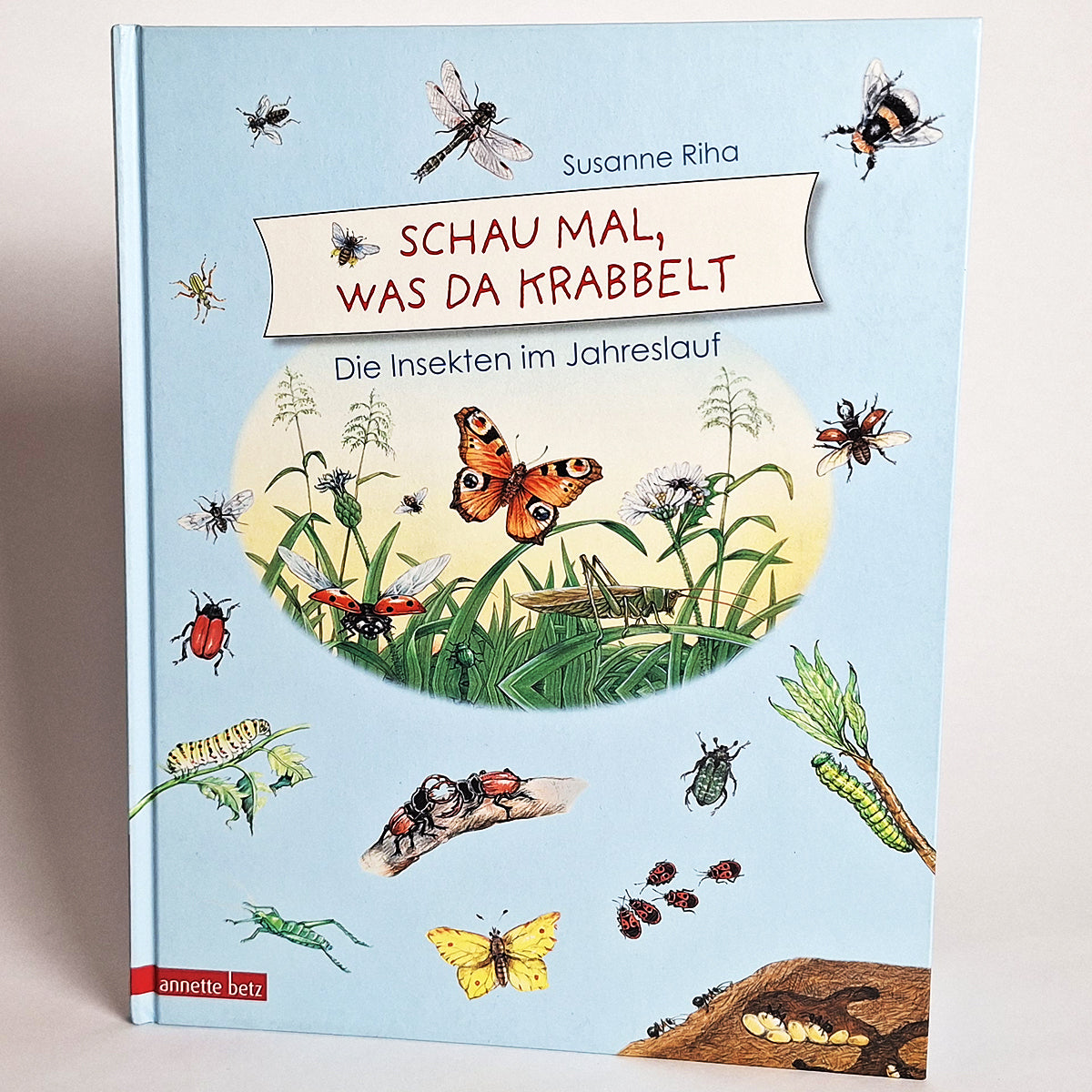 Signiertes Buch "Schau mal, was da krabbelt"