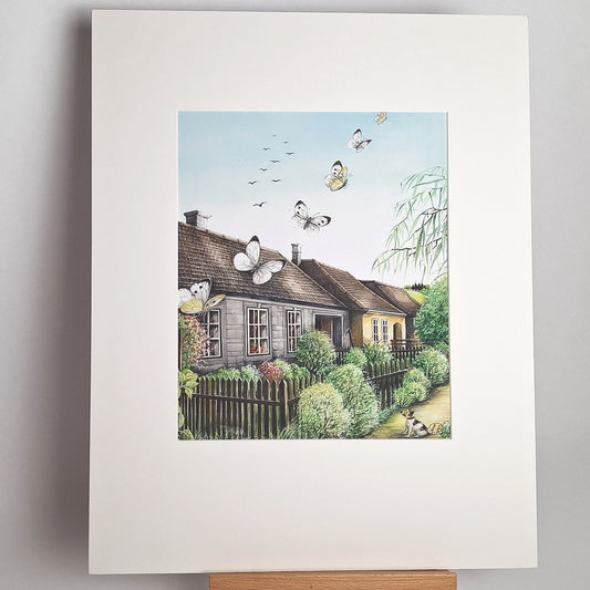 Kunstdruck "Kohlweißlinge", groß