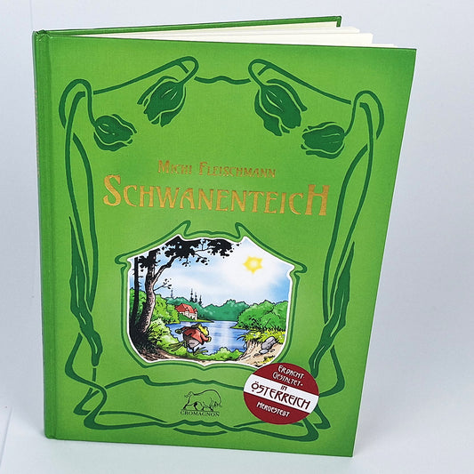Signiertes Buch "Schwanenteich"
