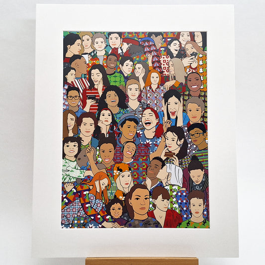 Kunstdruck "Teenies", groß