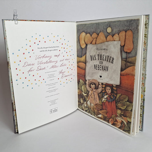 Signiertes Buch "Das Theater von nebenan"