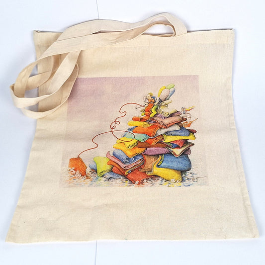 Leinentasche "Inselstricker"