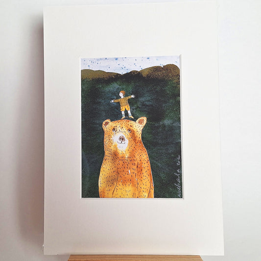 Kunstdruck "Bär"